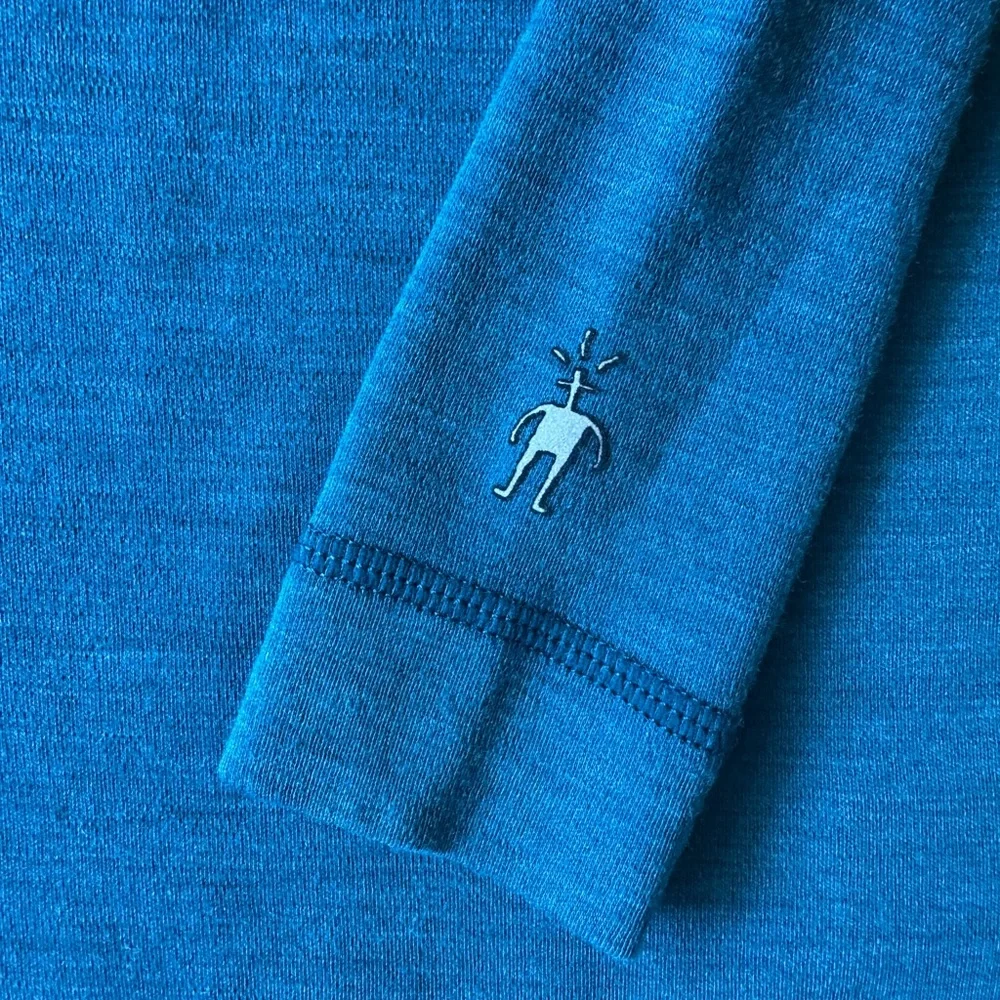 Smartwool Teal Crew Neck Top - Picture 6 of 9